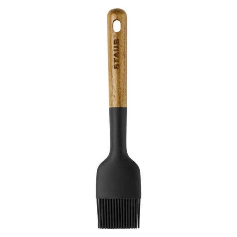 Pensel i silikon 22 cm akasietree/svart