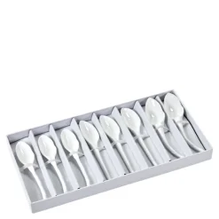 Perfect Imperfection bestikksett skje 8 stk 17,5 cm hvit