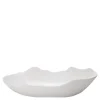 Perfect Imperfection dypt serveringsfat ovalt 23x14,4x5 cm hvit