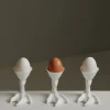 Perfect Imperfection eggekopp 9x5,5x8,5 cm hvit pekingandfot