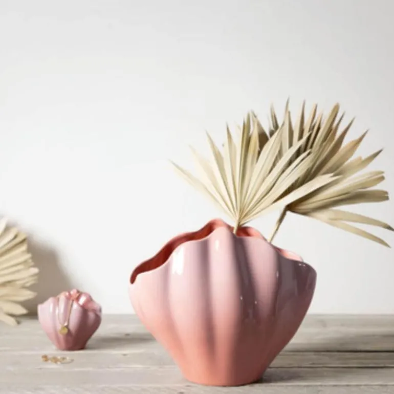 Perlemor home Shell vase 23 cm