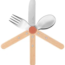 Petit Gourmet barnebestikk 3 deler korall
