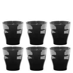 Picardie glass 25 cl 6 stk svart