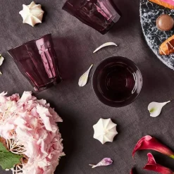 Picardie vannglass 25 cl 4 stk plum