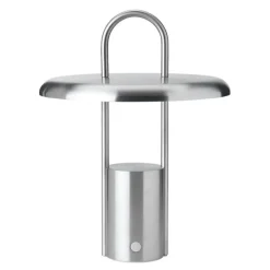 Pier LED-lampe, portabel 25 cm steel