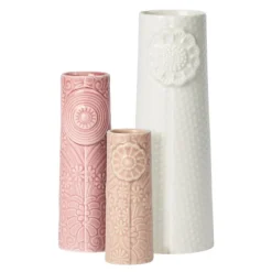 Pipanella Flock vase 3 stk Pink Bouquet