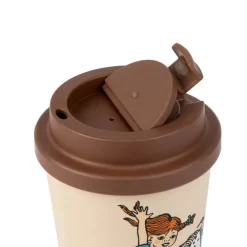 Pippi take away kopp 45 cl hest beige