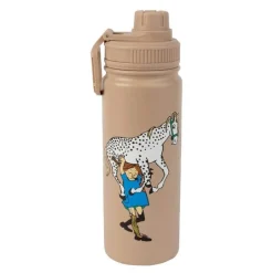 Pippi termoflaske 0,55L Pippi hest beige
