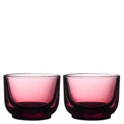 Pirch cortado glass 13 cl 2 stk Garnet