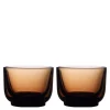 Pirch espresso glass 9 cl 2 stk Amber
