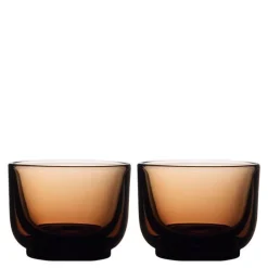 Pirch espresso glass 9 cl 2 stk Amber