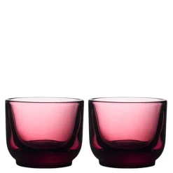 Pirch espresso glass 9 cl 2 stk Garnet