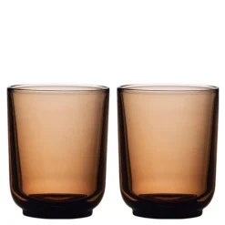 Pirch latte glass 33 cl 2 stk Amber