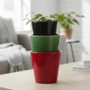Plant blomsterpotte liten 12x12 cm grønn