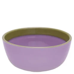 Play skål 13 cm lilla/oliven