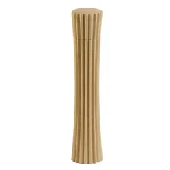 Pleats salt- og pepperkvern keramisk 26 cm lys asketre