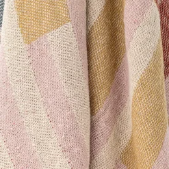 Pledd Lane 160x130 cm brun