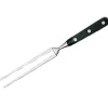 Pluton stekegaffel 15 cm stål/svart