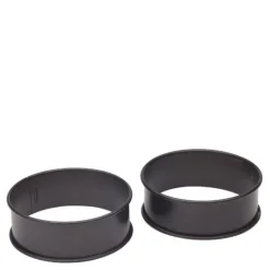 Pogette eggring 2 stk non-stick svart