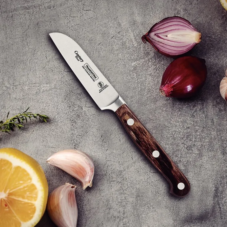 Polywood knivsett 3 deler 33,7 cm brun