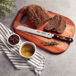 Polywood knivsett 3 deler 33,7 cm brun