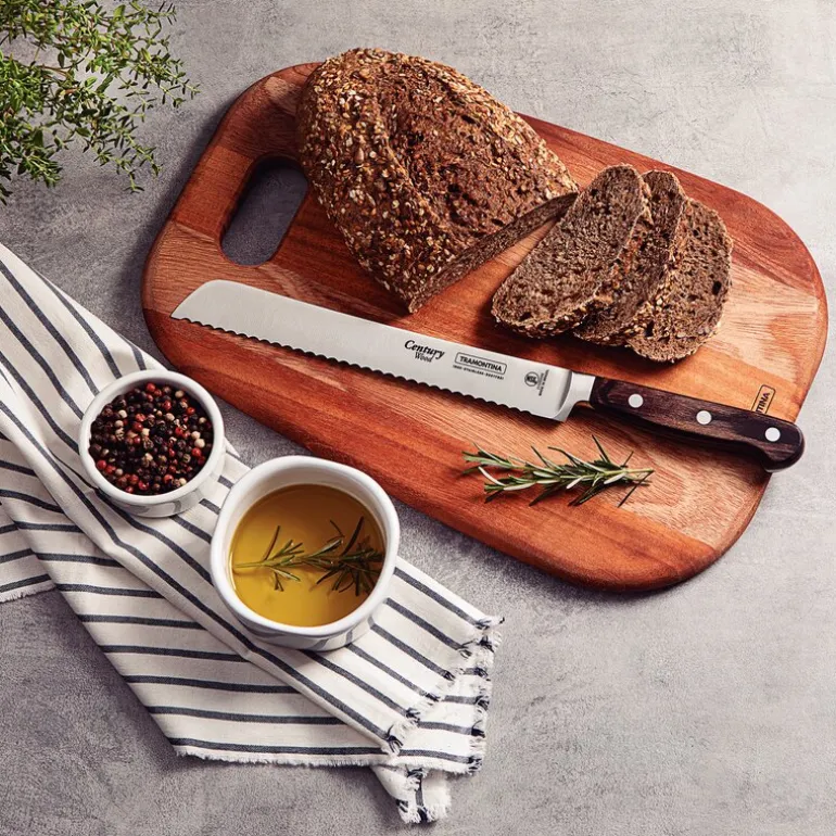 Polywood knivsett 3 deler 33,7 cm brun