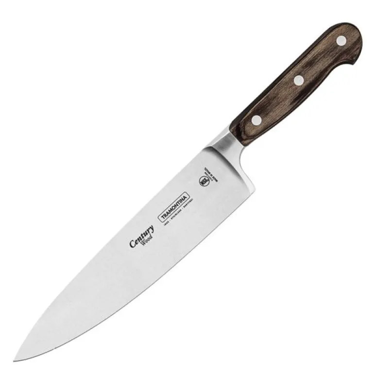 Polywood kokkekniv 19,5 cm brun