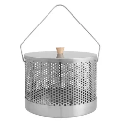 Popcorngryte 10L rustfritt stål