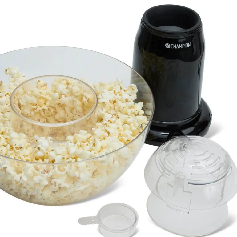 Pop-in-Bowl popcornmaskin PCM300 svart metallic