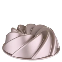 Premium kakeform snurre 24 cm rose gold