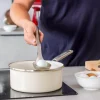 Premium suppesleiv 32 cm rustfritt stål