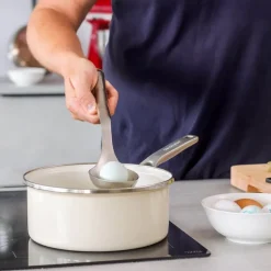 Premium suppesleiv 32 cm rustfritt stål
