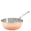 Prima Matera sautépanne 1,7L 20 cm kobber/rustfritt stål