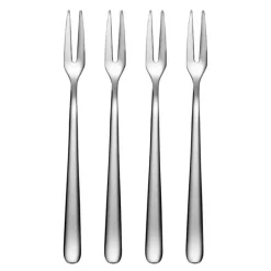 Primi påleggsgaffel 14 cm 4 stk blank