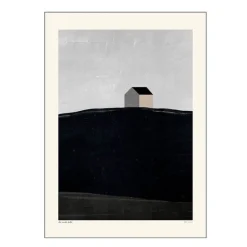 PSTR Studio poster 30x40 cm nordic den svarta kullen