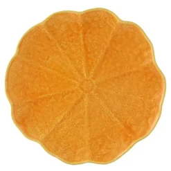 Pumpkin tallerken 27,5 cm gresskar oransje