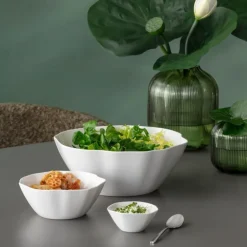 Pura salatskål 1,8L hvit