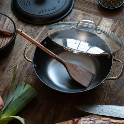 Pure Pan traktørpanne 28 cm støpejern nitrering