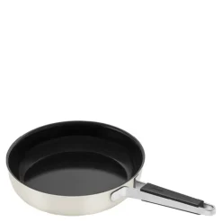 Pure stekepanne 28 cm keramisk non-stick elfenbenshvit