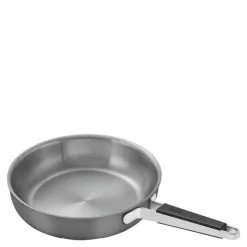 Pure stekepanne 28 cm rustfritt stål/keramisk non-stick grå