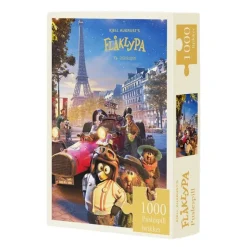 Puslespill 1000 brikker Fra Paris til Pyramidene