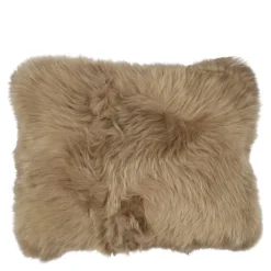 Pute new zealand lang ull 35x45 cm taupe