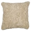 Pute new zealand saueskinn kort ull 40x40 cm moon light