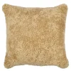 Pute new zealand saueskinn kort ull 40x40 cm honey