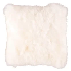 Pute new zealand saueskinn 40x40 cm ivory