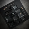 Quadro tallerken 26x26 cm svart
