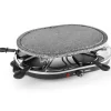 Raclette 8 oval steingrill
