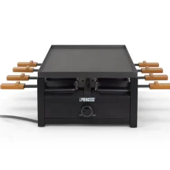 Raclette 162655 8 pers 44x25 cm 1300W bambus