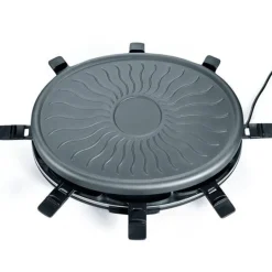 Raclette til 8 personer 1100W svart