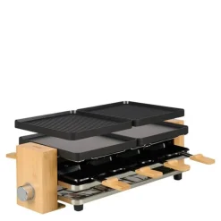 Raclette 162918 1300W nonstick bambus